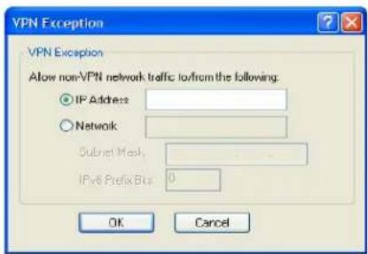 Perle IOLAN SDS1 - Adding/Editing a VPN Exception - 1