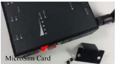 Perle IOLAN SDS1 - Installing a MicroSIM card into your SDS L - 1