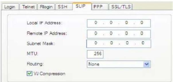Perle IOLAN SDS1 - SLIP Settings - 1