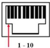 Perle IOLAN DS1T - IOLAN RJ45 Connector - 1