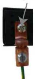 Perle IOLAN DS1T - Grounding and Power Cord Relief clip - 1