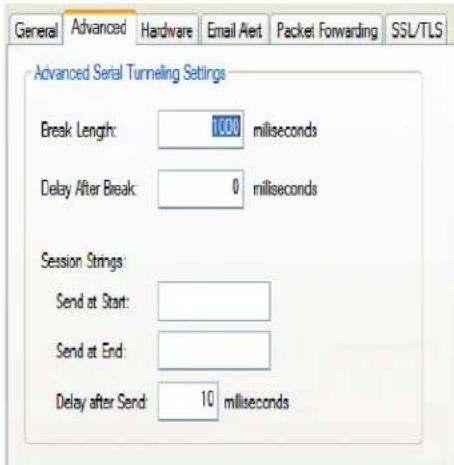 Perle IOLAN STS24 - Advanced Tab Field Descriptions - 1