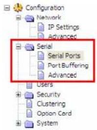 Perle IOLAN STS24 - Setting Up the Serial Port(s) - 2