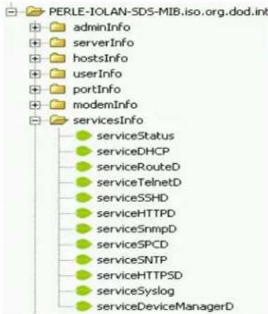 Perle IOLAN STS24 - Using the SNMP MIB - 1