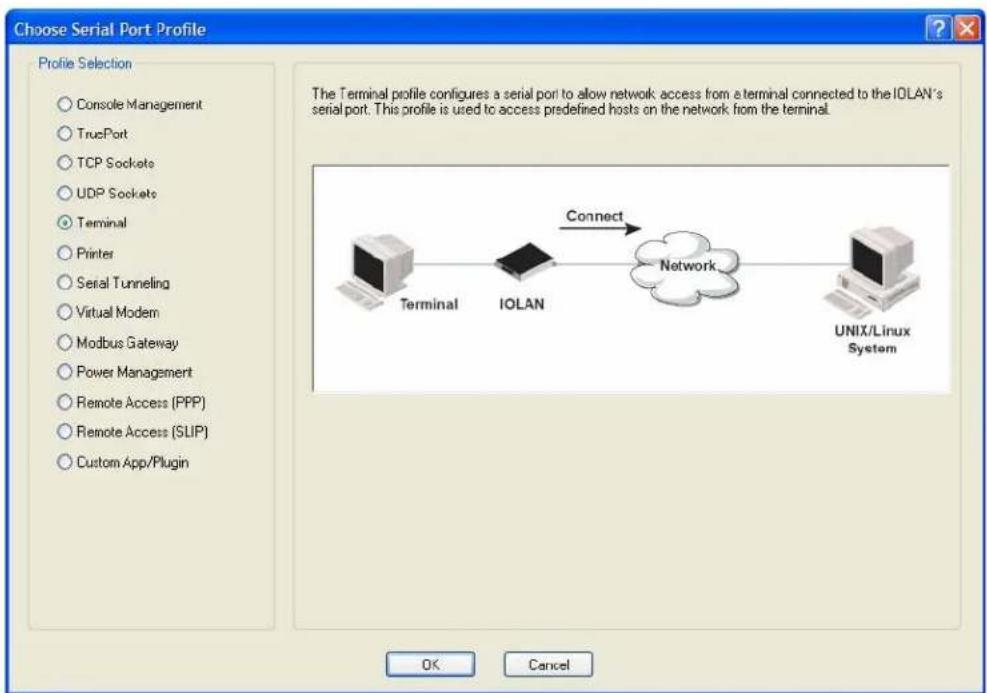 Perle IOLAN STS24 - Editing a Serial Port - 2