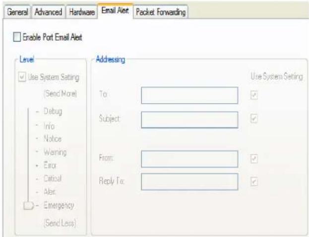 Perle IOLAN STS24 - Email Alert Tab Field Descriptions - 1