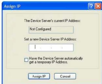 Perle IOLAN STS24 - Assigning a Temporary IP Address to a New IOLAN - 2