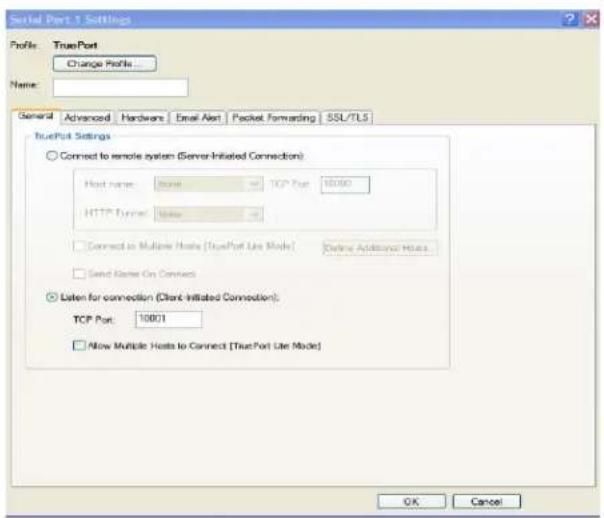Perle IOLAN STS24 - General Tab Field Descriptions - 1