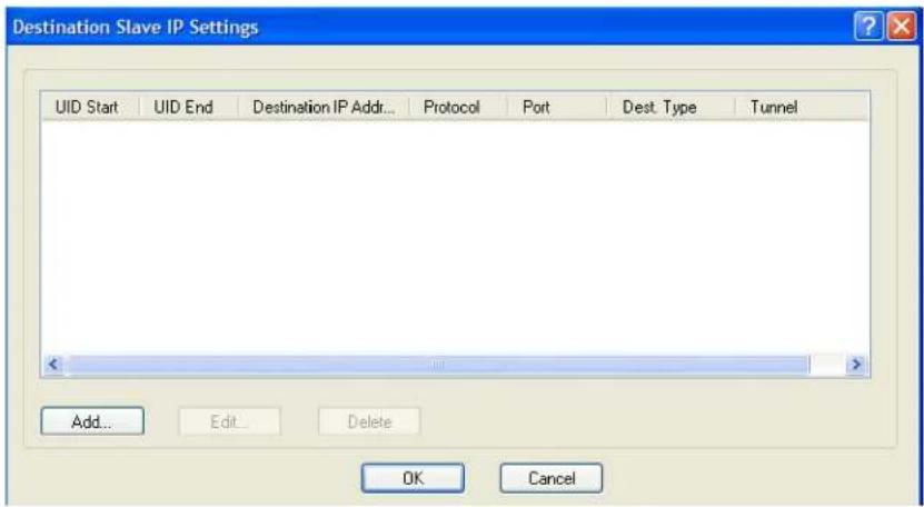 Perle IOLAN STS24 - Modbus Slave IP Settings Field Descriptions - 1