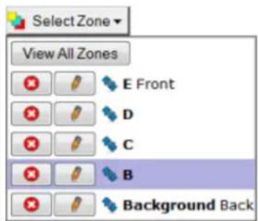 Black Box iCOMPEL ICC-AP-500 - Editing a Zone - 1