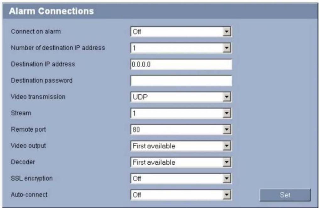 BOSCH VOT-320 - Advanced Mode: Alarm Connections - 1