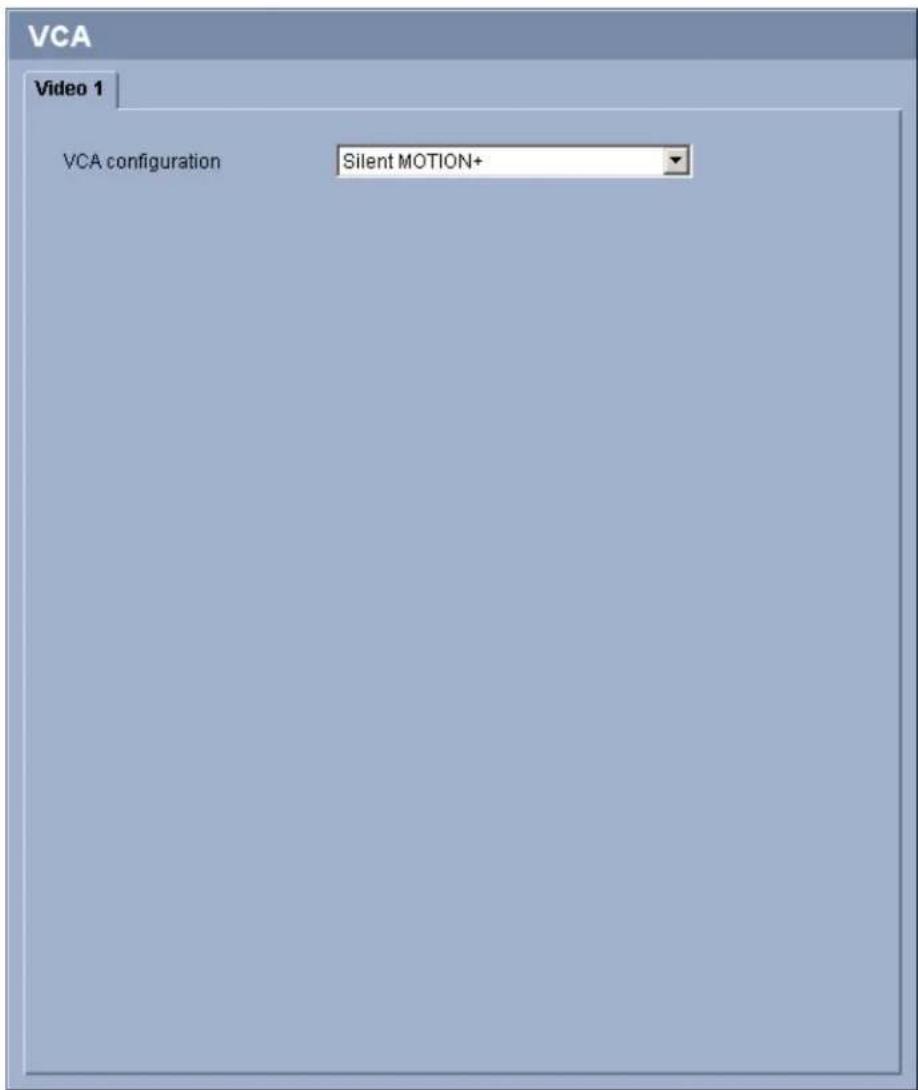 BOSCH VOT-320 - Advanced Mode: VCA - 1