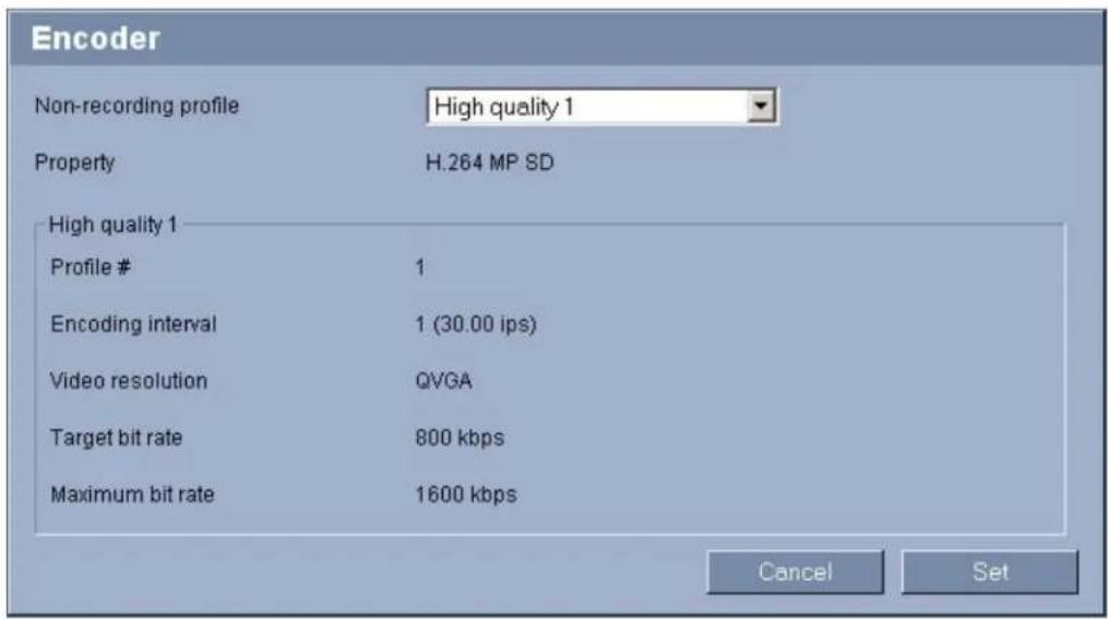 BOSCH VOT-320 - Basic Mode: Encoder - 1