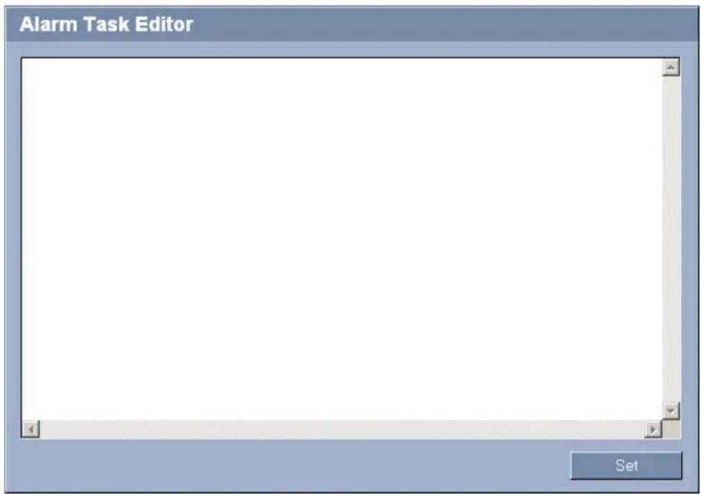 BOSCH VOT-320 - Advanced Mode: Alarm Task Editor - 1