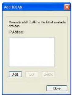 Perle IOLAN SCG50 - Adding/Deleting IOLANs Manually - 1