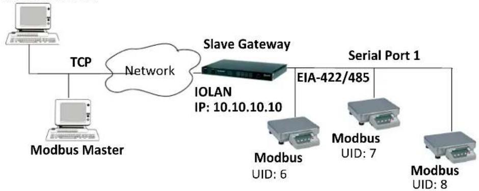 Perle IOLAN SCG50 - Modbus Slave Settings - 1
