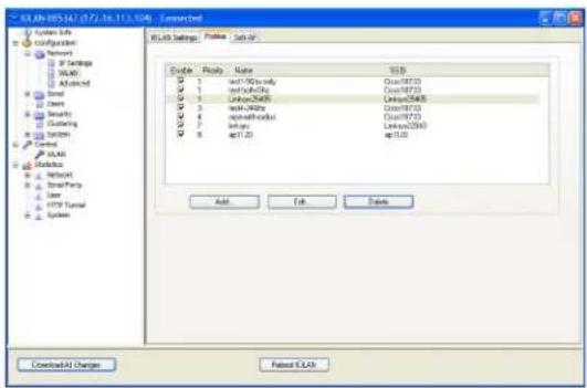 Perle IOLAN SCG50 - WLAN Profiles - 1
