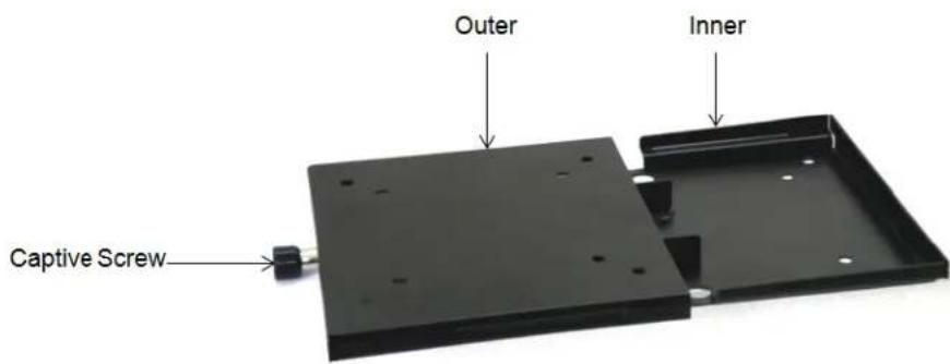 VXL Itona Md24 - Mounting using VESA Dock - 2