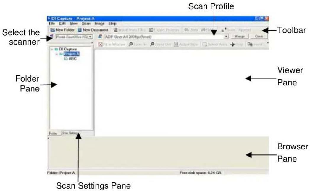 PLUSTEK Smart Office PS282 - Scanning from Plustek DI Capture Program - 1