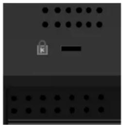 CISCO 110L Pro 47 - Using the Kensington Slot - 1