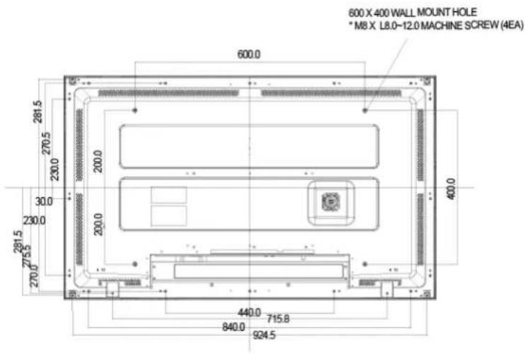 CISCO 110L Pro 47 - Installing VESA Brackets - 1