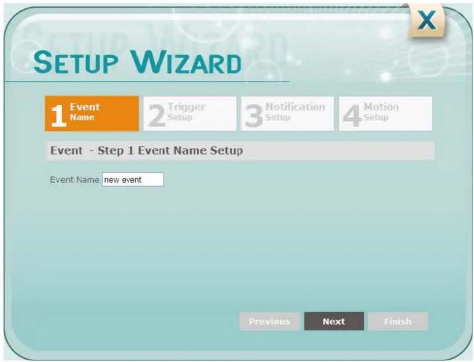 EverFocus NeVio EHN1320 - Event Wizard - 1