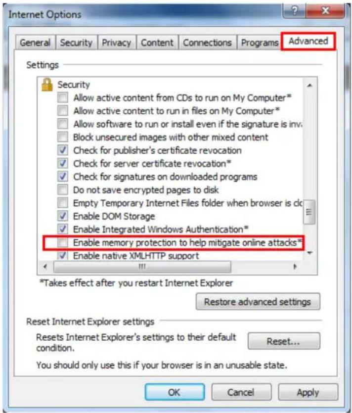 EverFocus NeVio EHN1320 - Settings for Microsoft Internet Explorer - 5