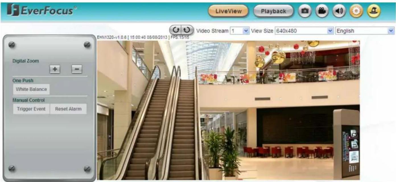 EverFocus NeVio EHN1320 - Live View Window - 1