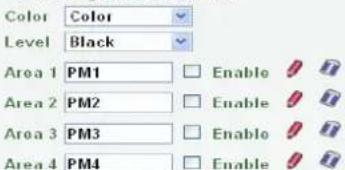 EverFocus NeVio EHN1320 - Privacy Mask Settings - 1