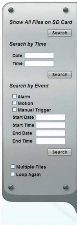 EverFocus NeVio EHN1320 - Remote Playback Using Playback Page - 1