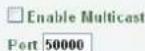 EverFocus NeVio EHN1320 - Multicast Settings - 1