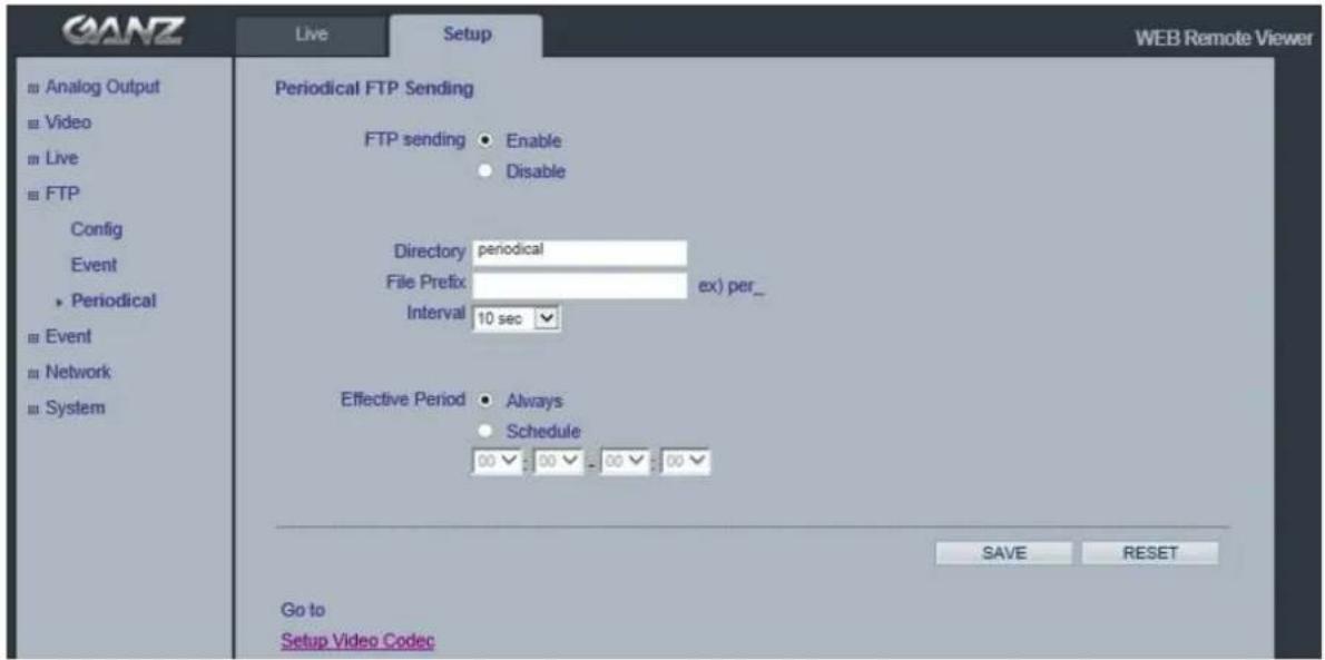 Ganz PixelPro ZN-MDI243M-IR - FTP > Periodical - 1