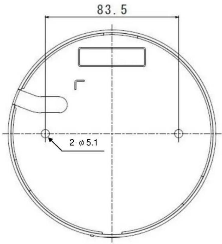 Ganz PixelPro ZN-MDI243M-IR - Dimension (mm) - 2