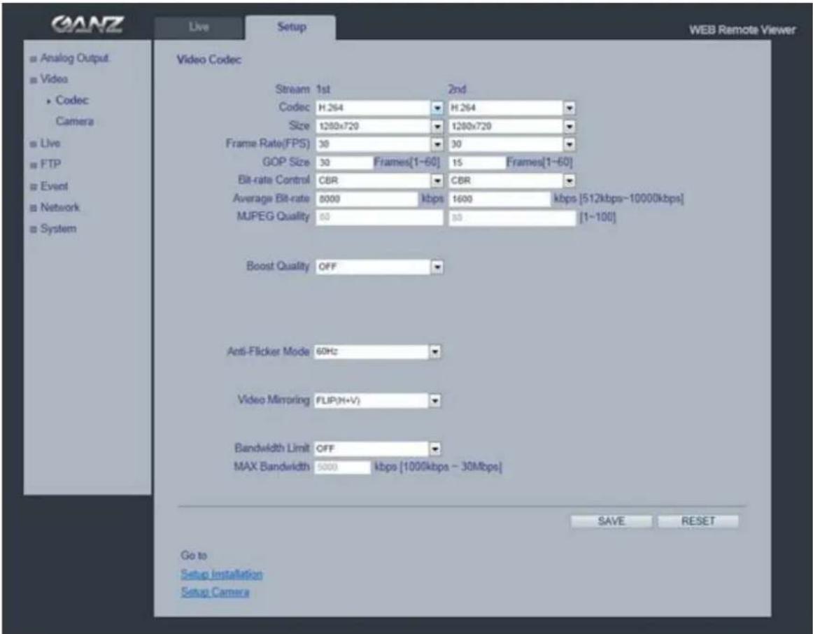 Ganz PixelPro ZN-MDI243M-IR - Codec - 1