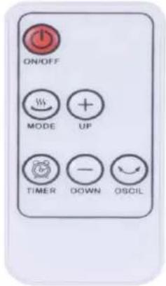 Heller HCFHU2000R - Remote control - 2