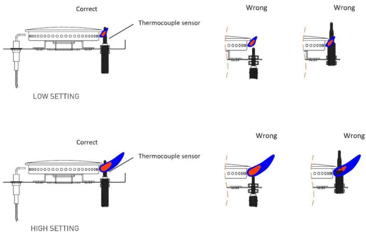 Hark Big Boss Gas Smoker - CORRECT POSITION OF THE FFD SENSOR - 1