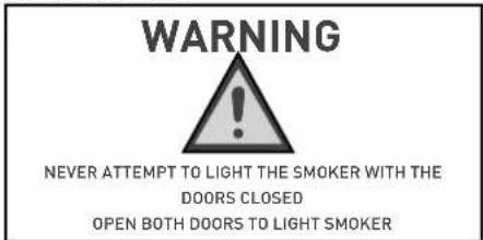 Hark Big Boss Gas Smoker - USING FLAVOURED WOOD: - 1