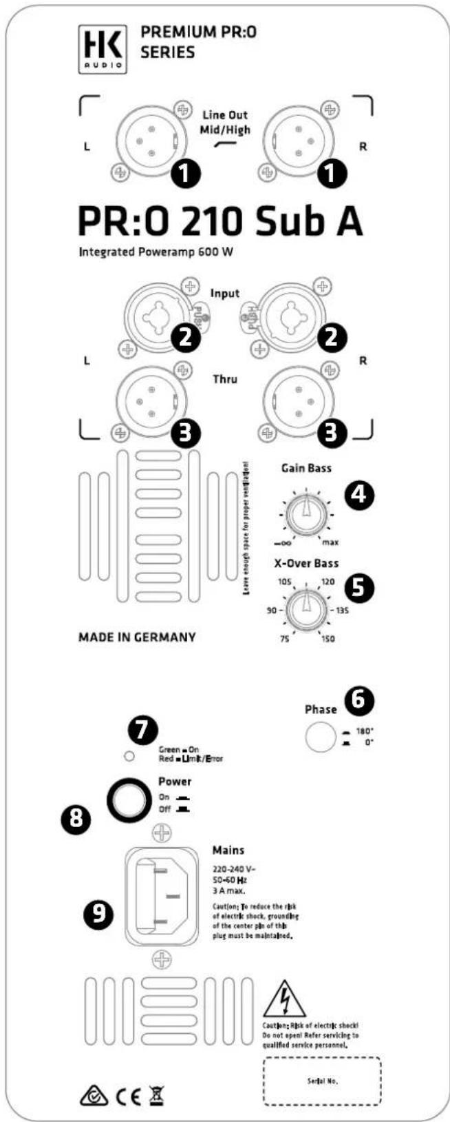 HK AUDIO Premium PR:O 15 XD - PREMIUM PR:0 Aktiv-Subwoofer - 1