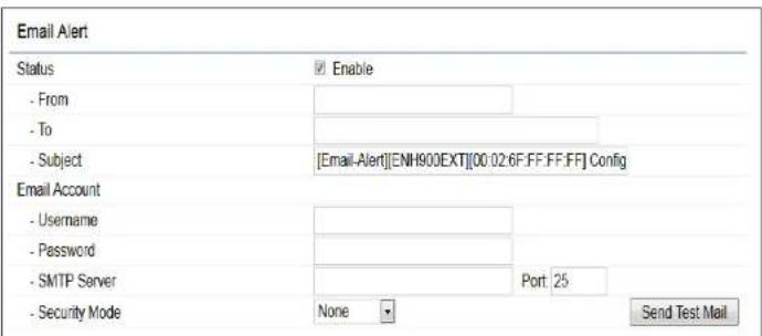 ENGENIUS AC867 - Email Alert - 1