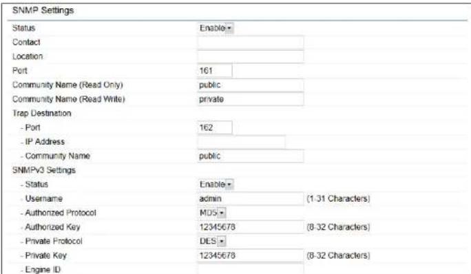 ENGENIUS AC867 - SNMP Settings - 1