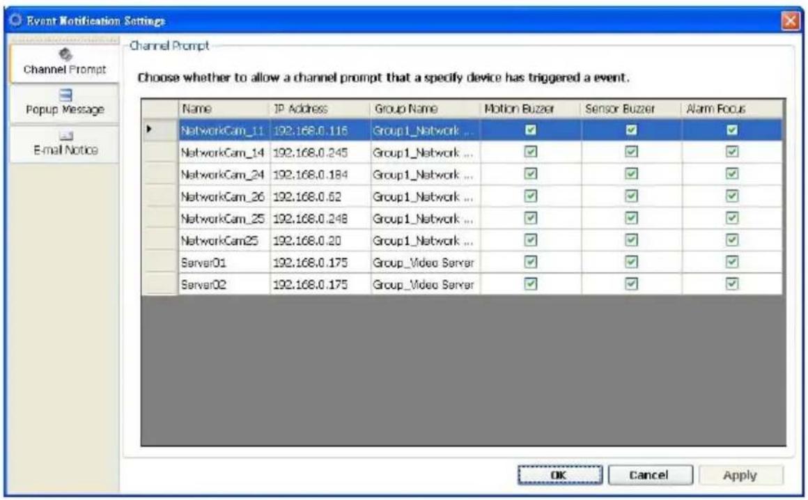 Ganz iPak DDK-1500 - Event Notification - 1