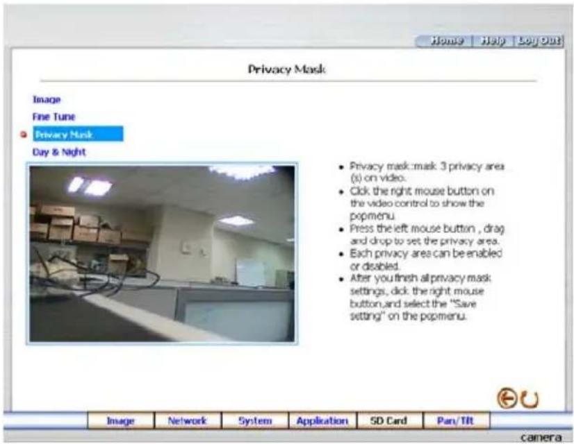 Ganz iPak DDK-1500 - Image setting page of MJPEG mode Image setting page of MPEG4 mode - 2