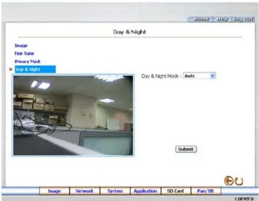 Ganz iPak DDK-1500 - Image setting page of MJPEG mode Image setting page of MPEG4 mode - 3