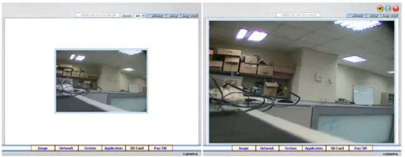 Ganz iPak DDK-1500 - Browsing images from the IP camera - 1
