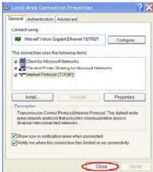 Ganz iPak DDK-1500 - Check the IP class of your PC - 6