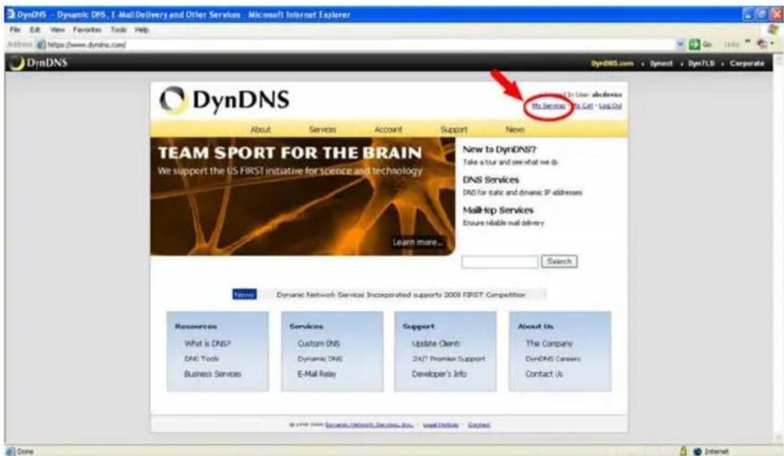 Ganz iPak DDK-1500 - Set up the DDNS - 2