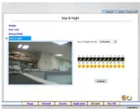 Ganz iPak DDK-1500 - Image setting page of MJPEG mode Image setting page of MPEG4 mode - 4