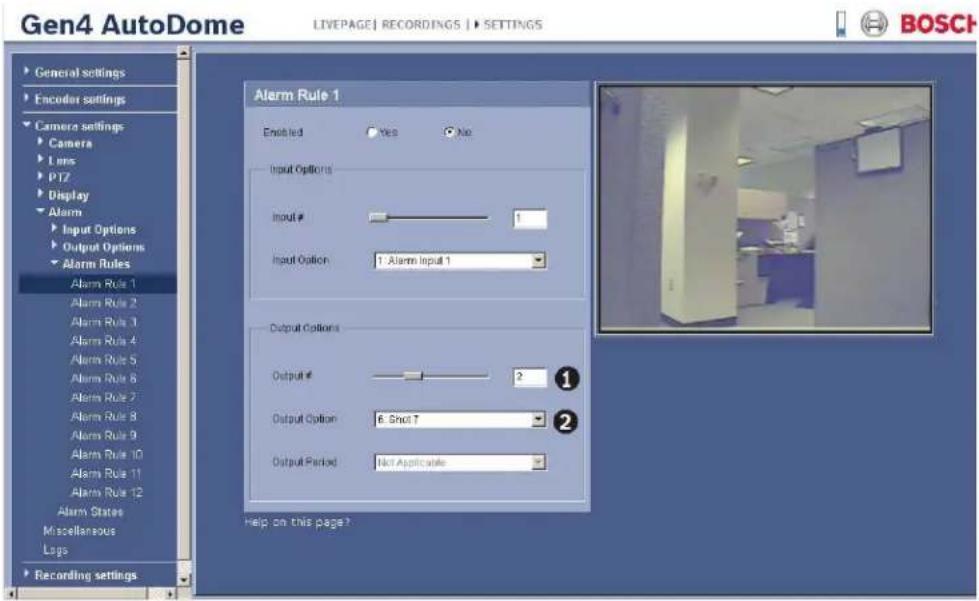 BOSCH AutoDome VG4-324 - Basic Alarm Rule Example - 6