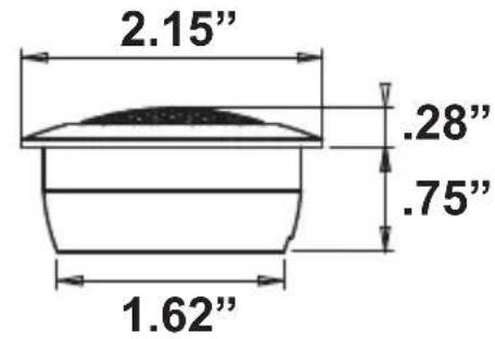 Crunch Power One P1-6.5C - SPEAKER DIMENSIONS - 2