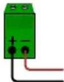 Geovision GV-VD2500 - Connecting the Power Cable - 1